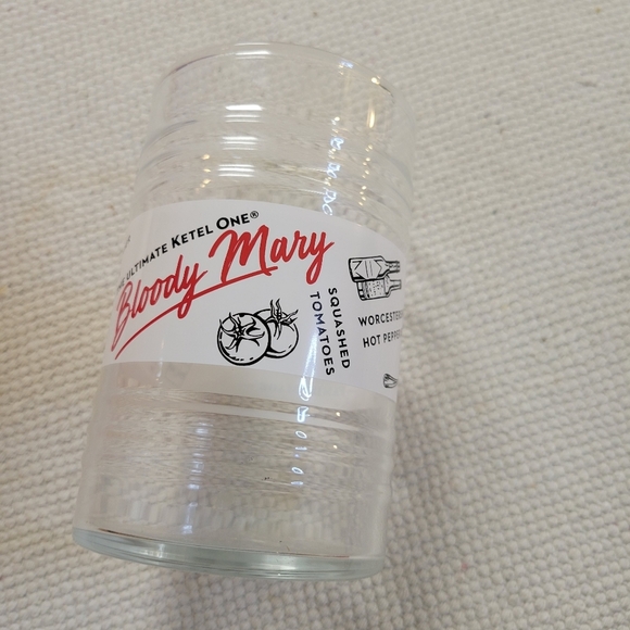 Ketel One Vodka Bloody Mary Glass With Recipe - Picture 4 of 6